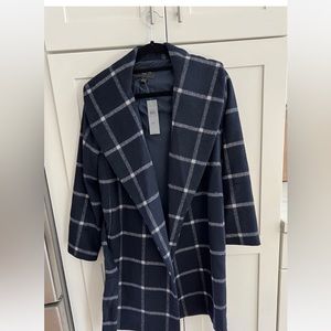 Ann Taylor Wrap Coat Size MP, NWT